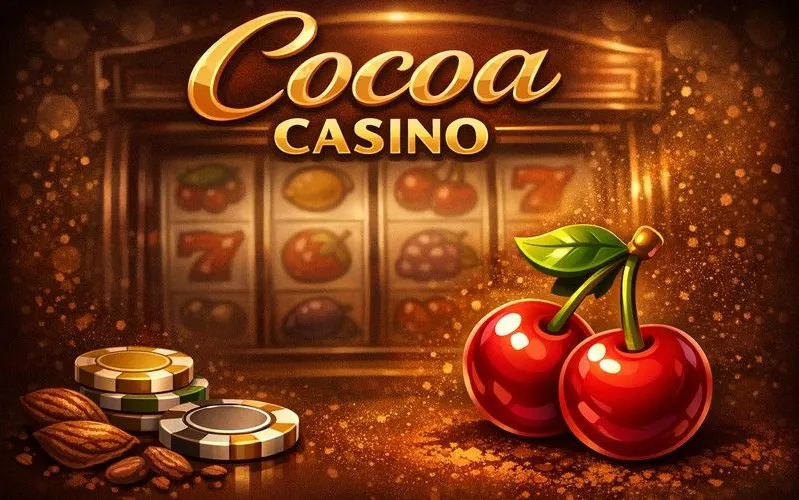 Cocoa Casino login page banner